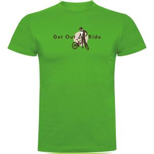 Футболка Kruskis Get Out And Ride, зеленый