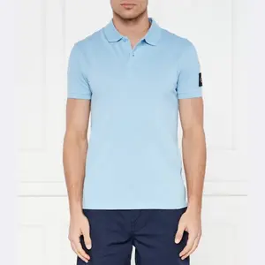 Рубашка поло стандартного кроя Calvin Klein, синий