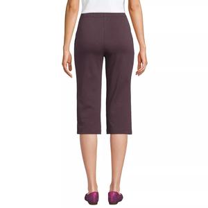Женские капри Lands End Sport с высокой талией без застежки Lands' End, черный