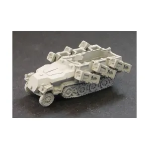 SdKfz 251/1 с ракетами №1, WWII Command Decision Miniatures - Germany - Artillery, AA's, AFV's, & AT's (15mm) (Old Glory)