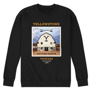 Мужской свитшот Yellowstone Dutton Barn Licensed Character