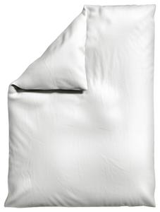 Пододеяльник из тканого атласа, цвет мако, размер 155/220 см Schlafgut, белый