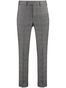 Брюки из чистой шерсти Pt Torino, серый