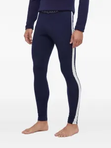 Леггинсы Oasis с боковой полосой, 200 Icebreaker, синий