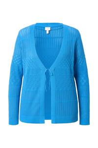 Вязаный кардиган Ulla Popken, лазурный