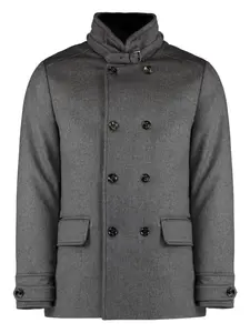 Двубортное пальто Moorer, серый