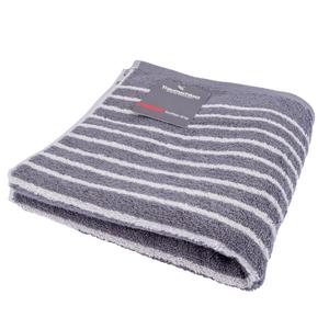 Полотенце для ванной Traumschloss Frottier Line Stripes, светло серый