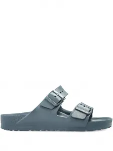 Сандалии Arizona с ремешками и пряжками Birkenstock, серый