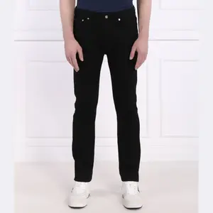 Джинсы узкого кроя пепельного кроя Hugo, черный