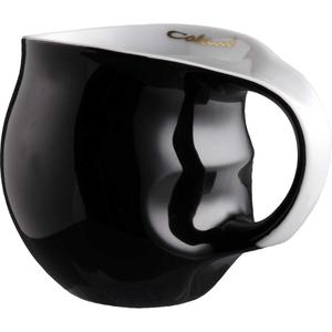 Черная кофейная кружка Luigi Colani Porzellan, мультиколор/черный