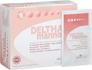 Добавка Дельта-манноза, 20 пакетиков Deltha Pharma