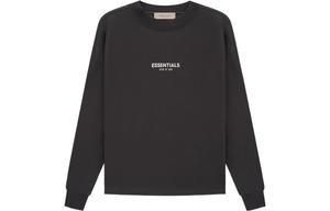 Расслабленная водолазка Fear Of God Essentials, Black Iron