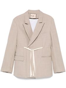 Блейзер Plan C Panama, коричневый