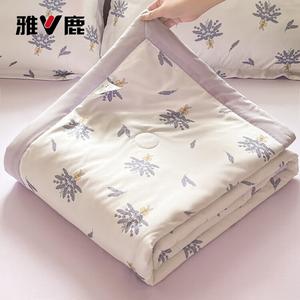 Yalu Одеяло летнее хлопковое 180х200 см, цвет лавандовый, дышащее