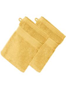 Erwin Müller Махровые рукавицы для мытья посуды, 2 шт , Фридрихсхафен, желтого цвета