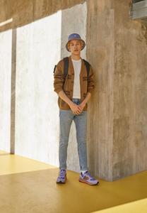 базовая футболка Crewneck Graphic 2 Pack Levi's, цвет white/dark blue