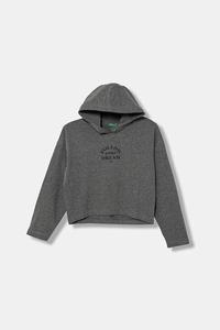 Детская хлопковая толстовка United Colors Of Benetton, серый