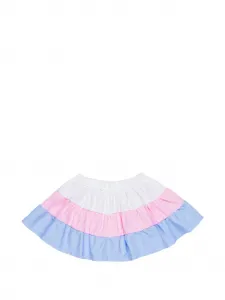 Юбка с оборками Miss Grant Kids, белый