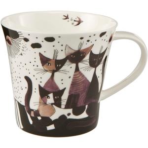 Кружка Матальда идет на прогулку Goebel, белый/коричневый/бежевый