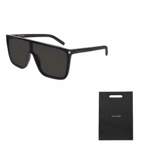 SAINT LAURENT Маска для очков Оправа для солнцезащитных очков, Black