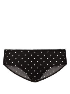 Dolce & Gabbana трусы-брифы в горох, черный