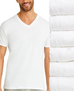 Мужской Алтимат 6шт. Футболки с V-образным вырезом Hanes