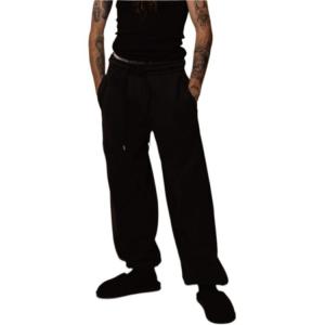 Повседневные брюки унисекс, прямого кроя Drew House, moon shadow черный