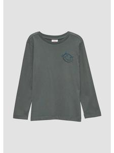 Футболка цвета 9515_сланцево-серый s.Oliver