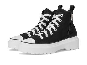 Туфли Converse Kids Chuck Taylor All Star Lugged Lift Platform Canvas, цвет Black/Black/White