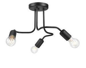 Потолочный светильник Lamkur Charlie, черный
