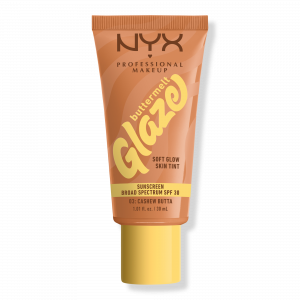 Тональный крем для лица Buttermelt Glaze Skin Tint SPF 30 NYX Professional Makeup, Cashew Butta (light medium with cool undertones)
