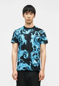 Футболка с принтом Versace Jeans Couture, Black/Sea