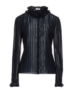 Рубашка Saint Laurent, полуночно-синий
