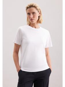 Обычная белая футболка Seidensticker