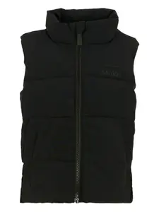 Стеганый жилет на молнии спереди Molo, черный