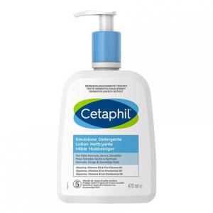 Cetaphil Увлажняющая очищающая эмульсия для лица и тела для чувствительной, сухой и толерантной кожи - 470мл