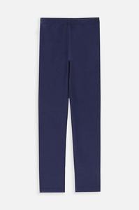 Детские хлопковые леггинсы Coccodrillo, темно-синий