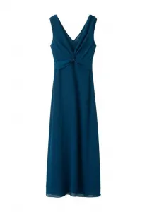 Подростковое длинное платье Mango Kids, Blue