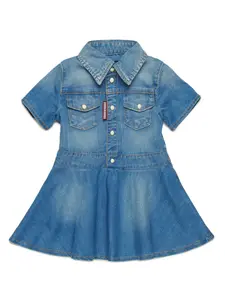 Джинсовое платье DSQUARED2 KIDS, синий