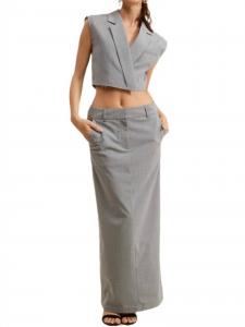 Юбка Cooper серого цвета Mimosa