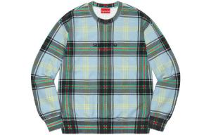 Толстовка Supreme Plaid, синий