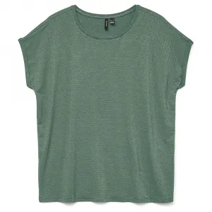 Футболка с коротким рукавом Vero Moda Lava Glitter, зеленый