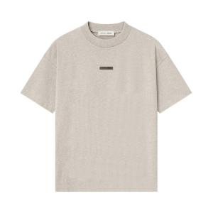 Футболка Fear of God Essentials Classic Short Sleeve Tee 'Heather Stone', серый