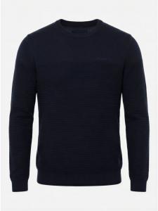 KOROSHI Хлопковая футболка прямого кроя синего цвета