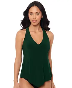 Танкини с косточками Solid Taylor Magicsuit, зеленый