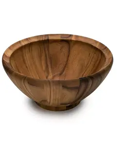 Очень большая миска для салата диаметром 16 дюймов Ironwood, wood