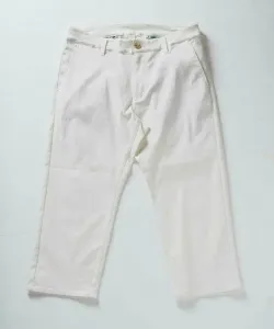 Эластичные брюки в елочку длиной 3/4 Union Station, цвет White