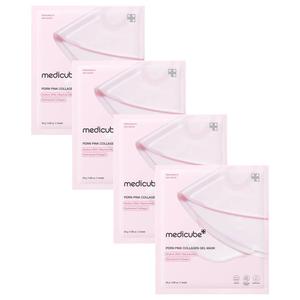 Гелевая маска Medicube PDRN Pink Collagen, 4 шт., 4 x 28 г