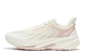 361° Женские белые с розовым противоскользящие амортизирующие износостойкие низкие повседневные кроссовки для бега, цвет White Pink