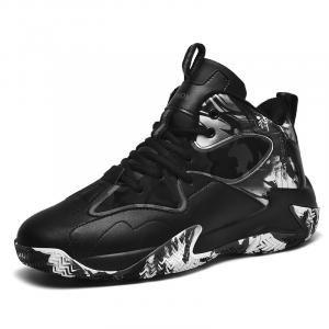 TONYBEAR Унисекс баскетбольные кроссовки черно-серые, цвет Black Gray